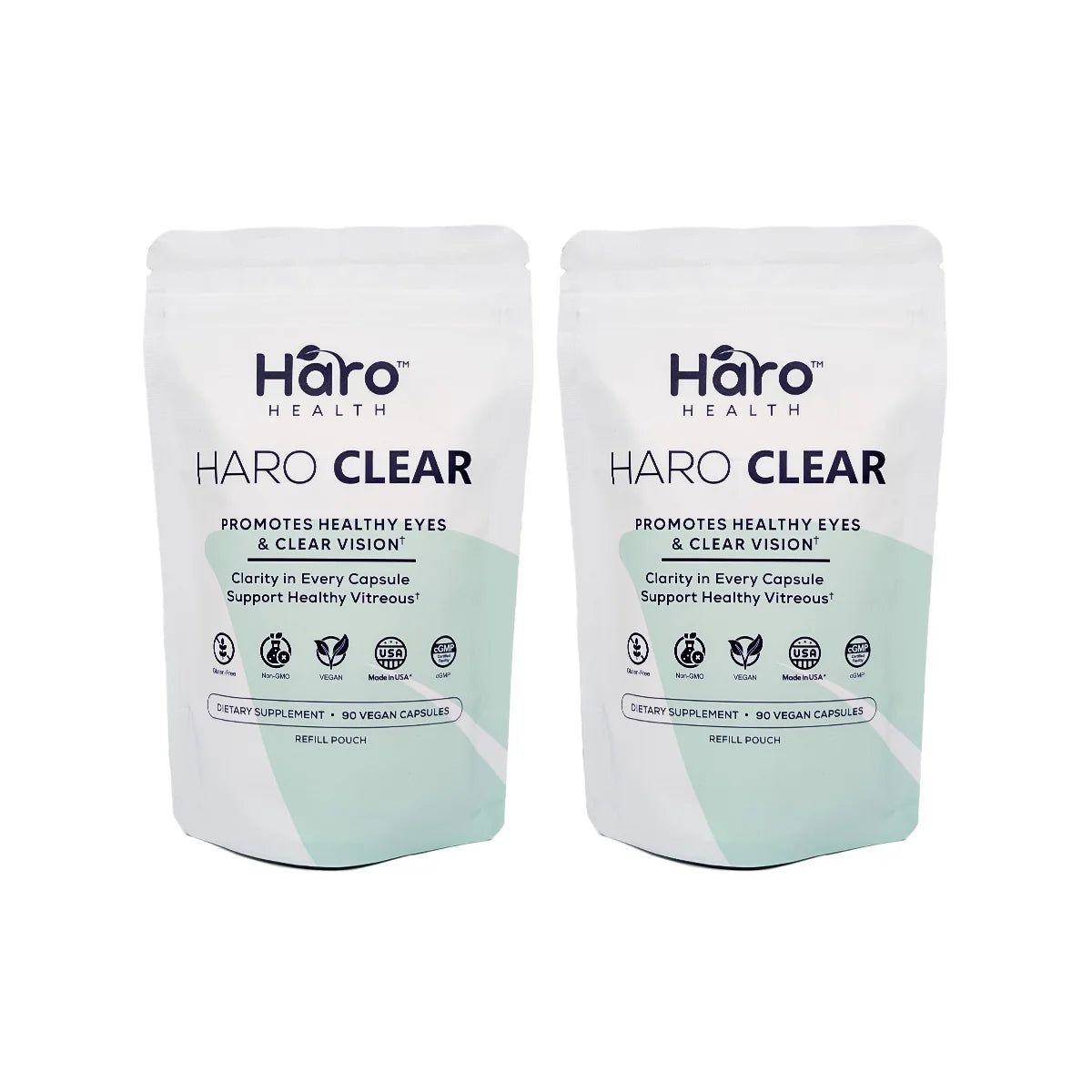 Haro Clear Eye Vitamins Refill Pouch (90 Capsules)