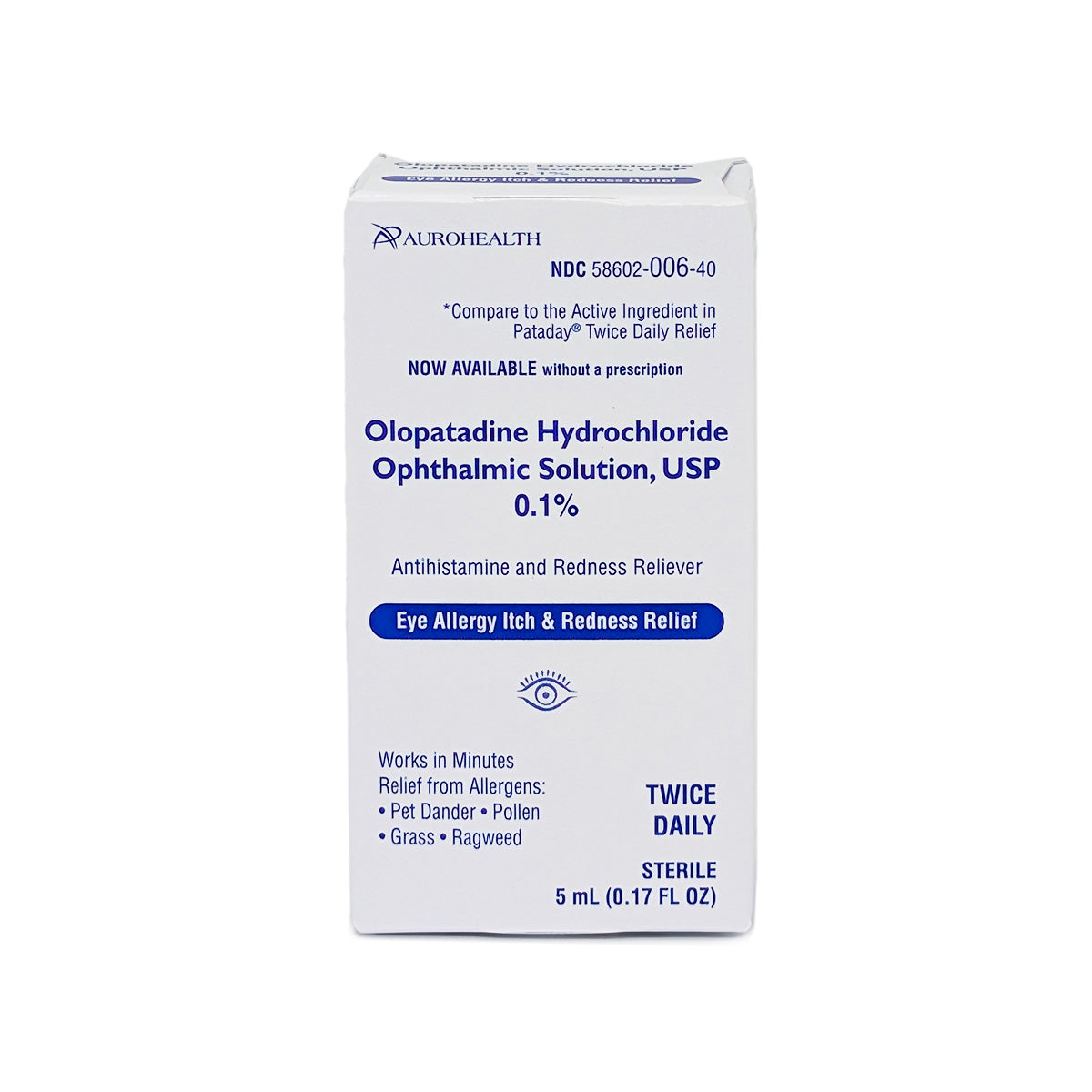 Olopatadine HCL 0.1% 5mL