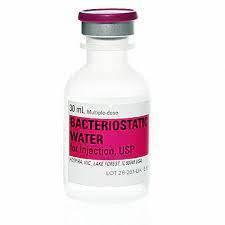 Bacteriostatic Water 30mL Vial Injection - Hospira at Stag Medical - Eye Care, Ophthalmology and Optometric Products. Shop and save on Proparacaine, Tropicamide and More at Stag Medical & Eye Care Supply