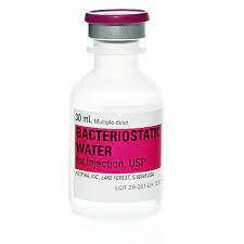 Bacteriostatic Water 30mL Vial Injection - Hospira at Stag Medical - Eye Care, Ophthalmology and Optometric Products. Shop and save on Proparacaine, Tropicamide and More at Stag Medical & Eye Care Supply