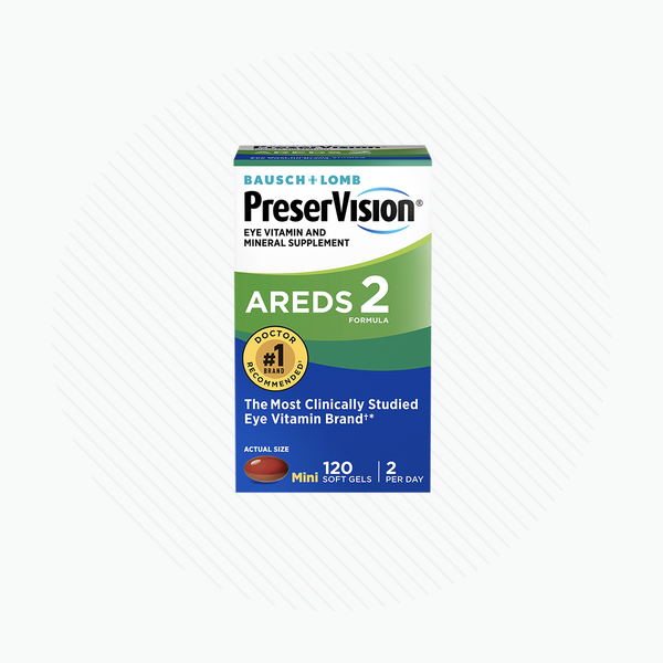 PreserVision AREDS 2 Eye Vitamin & Mineral Supplement 120 Softgels