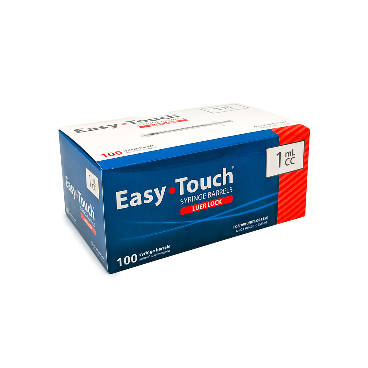 Syringes, 1cc TB- Luer Lock, 100/Box