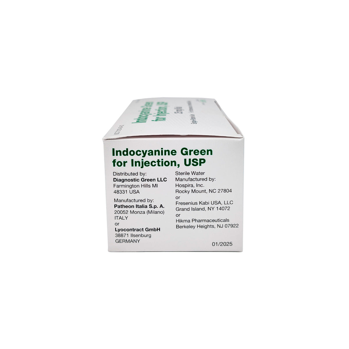 Indocyanine Green [ICG] Angiography Dye Injection