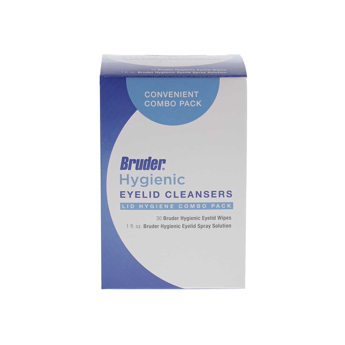 Bruder Hygienic Eyelid Cleansers Combo Pack (Spray & Wipes)