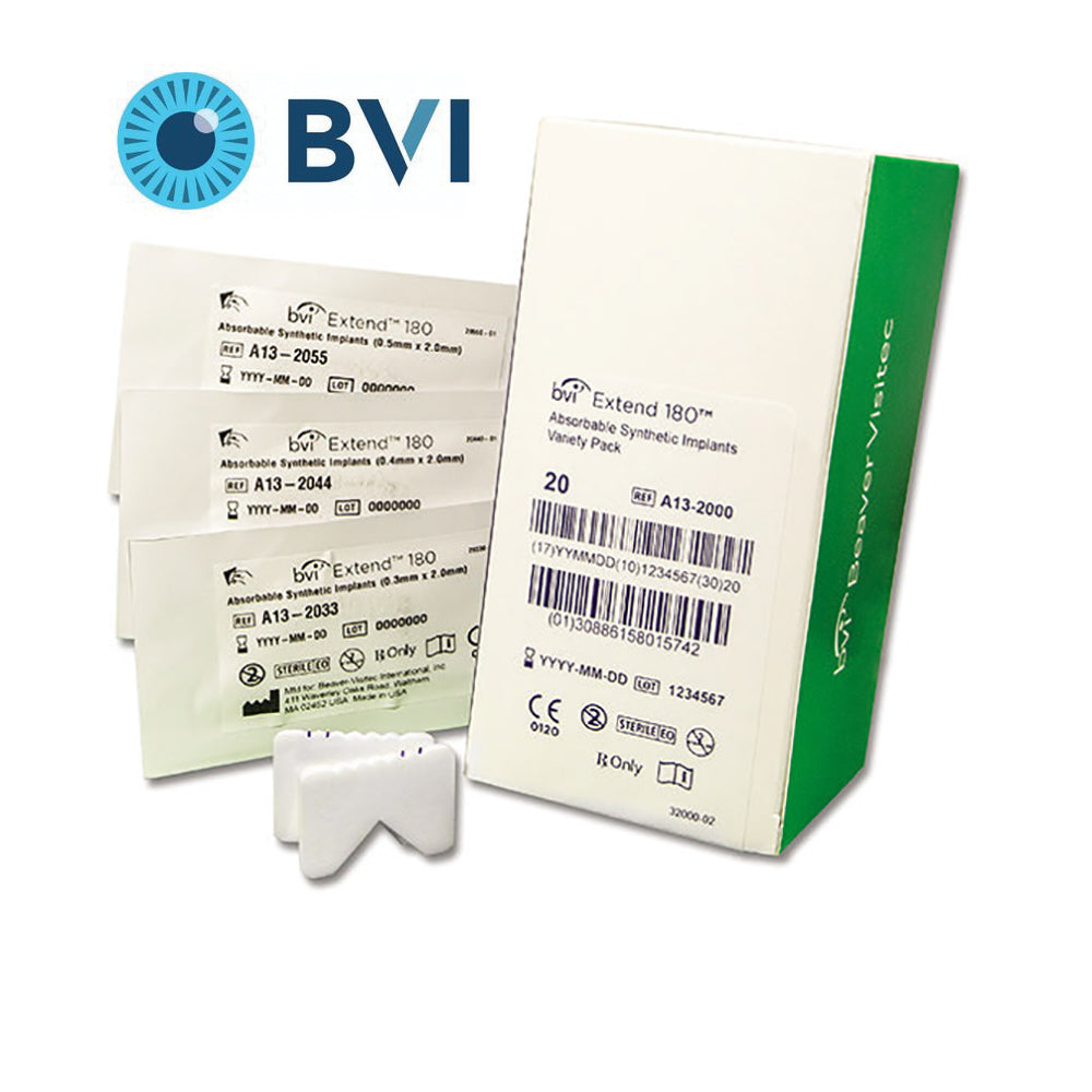 BVI Collagen Temporary Punctal Occluders, 0.2mm x 2mm, 60/bx at Stag Medical and Eye Care Supply. 