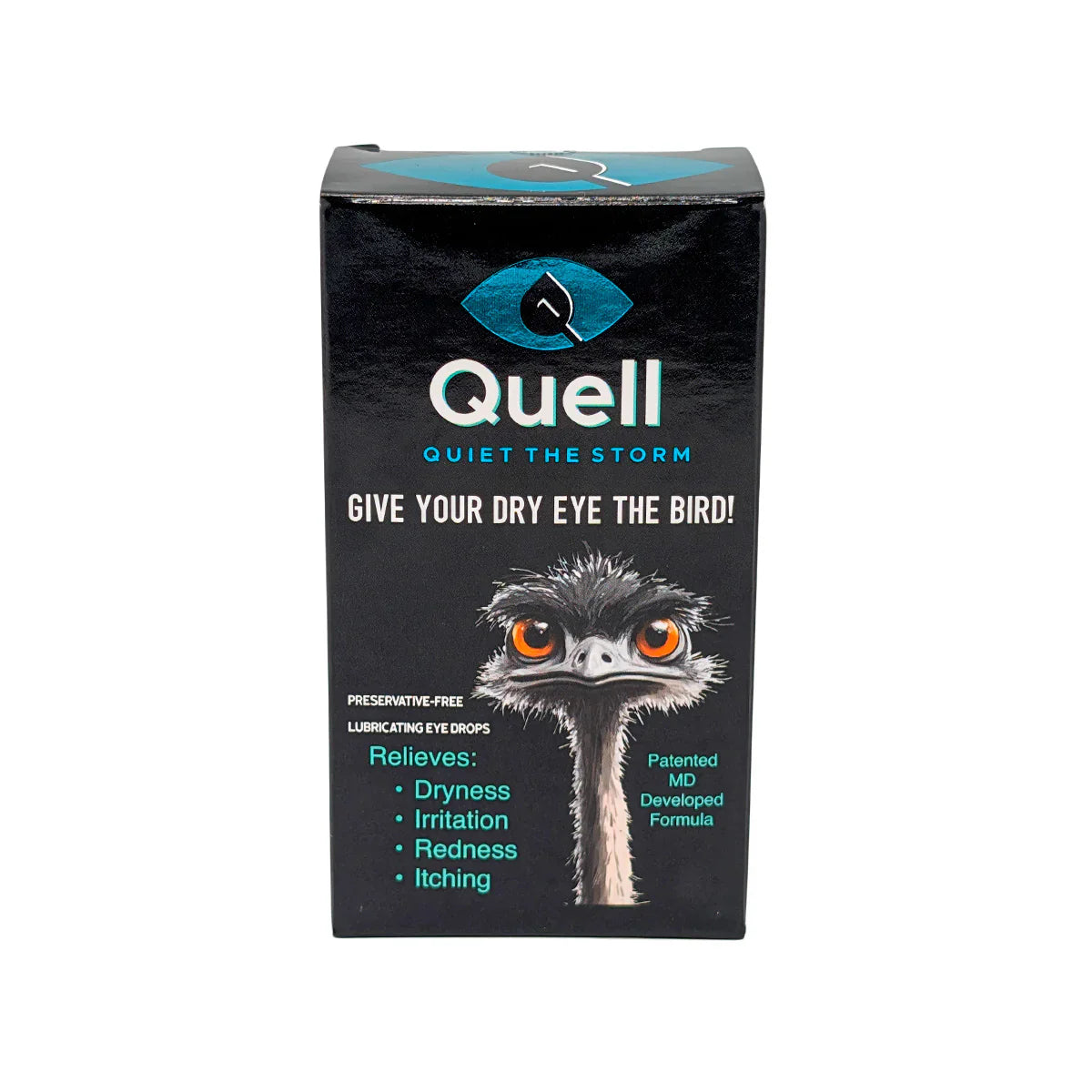 Quell Preservative-Free Lubricating Eye Drops with Manuka Honey, 10 mL
