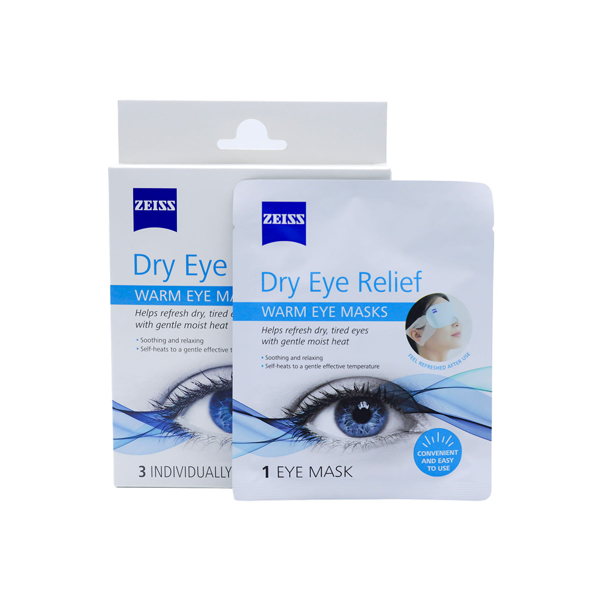ZEISS Dry Eye Relief Warm Eye Mask (3ct)