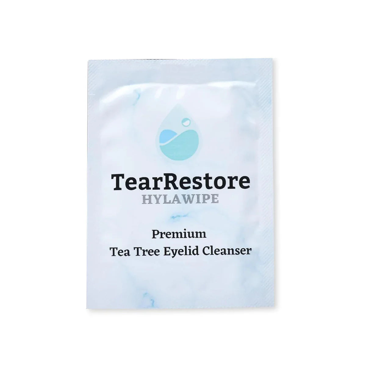 TearRestore HylaWipe Tea Tree Eyelid Cleansing Wipes (30 Count)