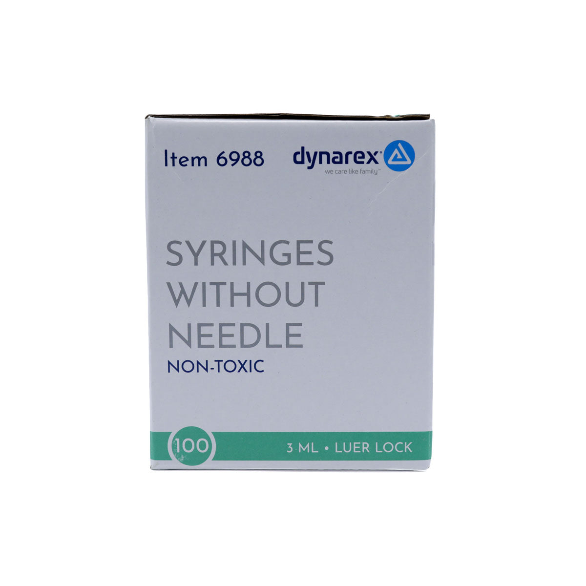 Syringes, 3CC Luer-Lock 100/Box
