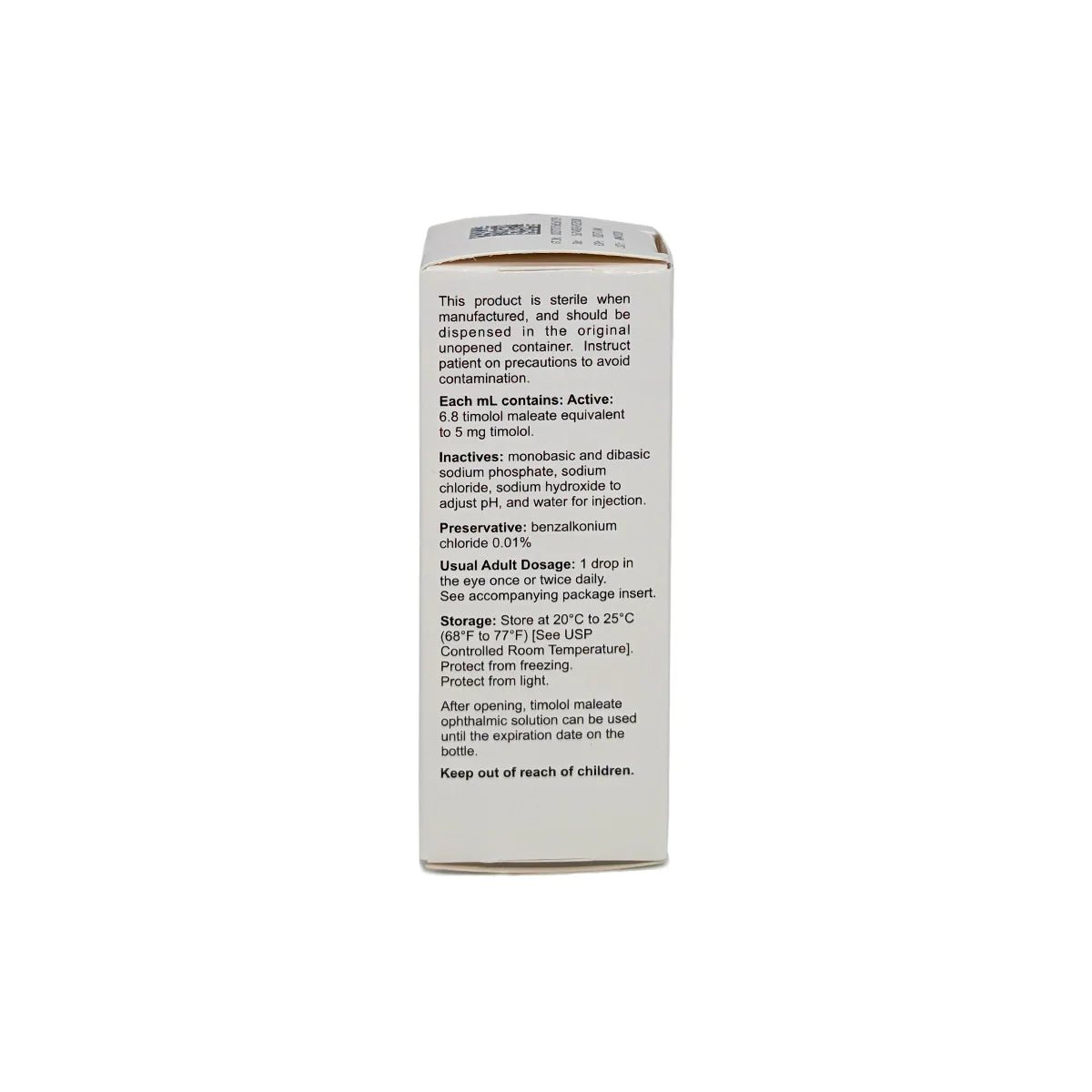Timolol Maleate 0.5% - 5mL