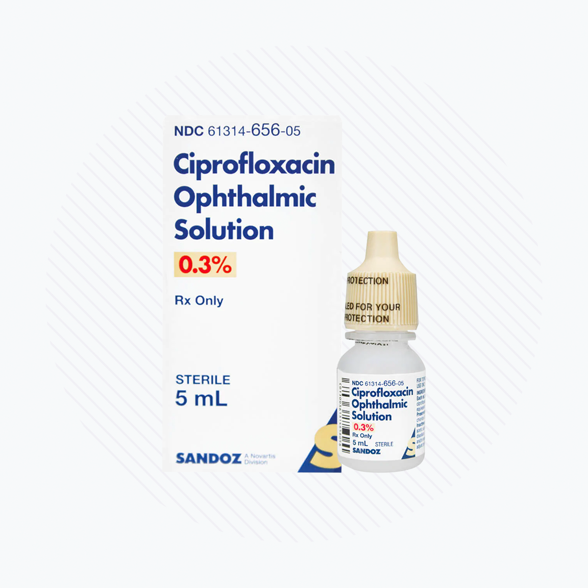 Ciprofloxacin Ophthalmic Solution 0.3%