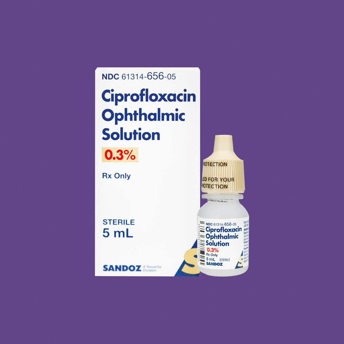 Ciprofloxacin Ophthalmic Solution 0.3%