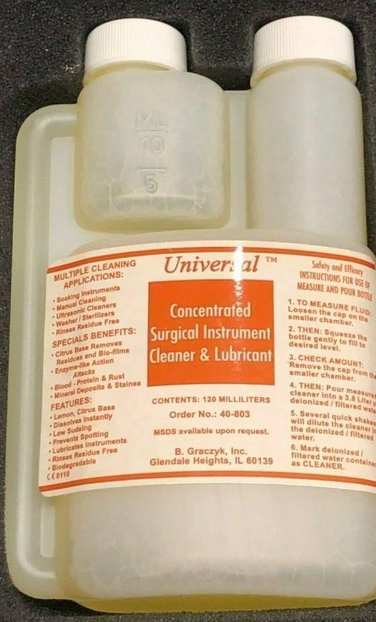 Surgical Instrument Cleaner & Lubricant - Universal at Stag Medical - Eye Care, Ophthalmology and Optometric Products. Shop and save on Proparacaine, Tropicamide and More at Stag Medical & Eye Care Supply