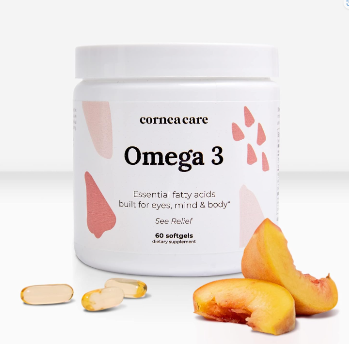 CorneaCare Triple Strength Omega 3 Fish Oil