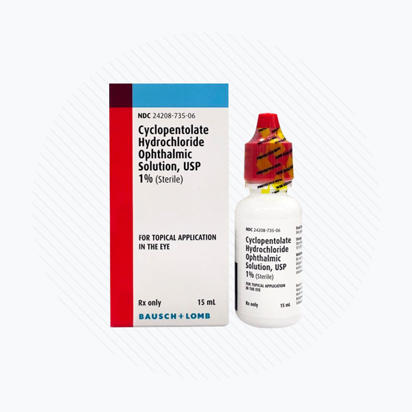 Cyclopentolate Ophthalmic Solution 1% 15mL - Bausch & Lomb