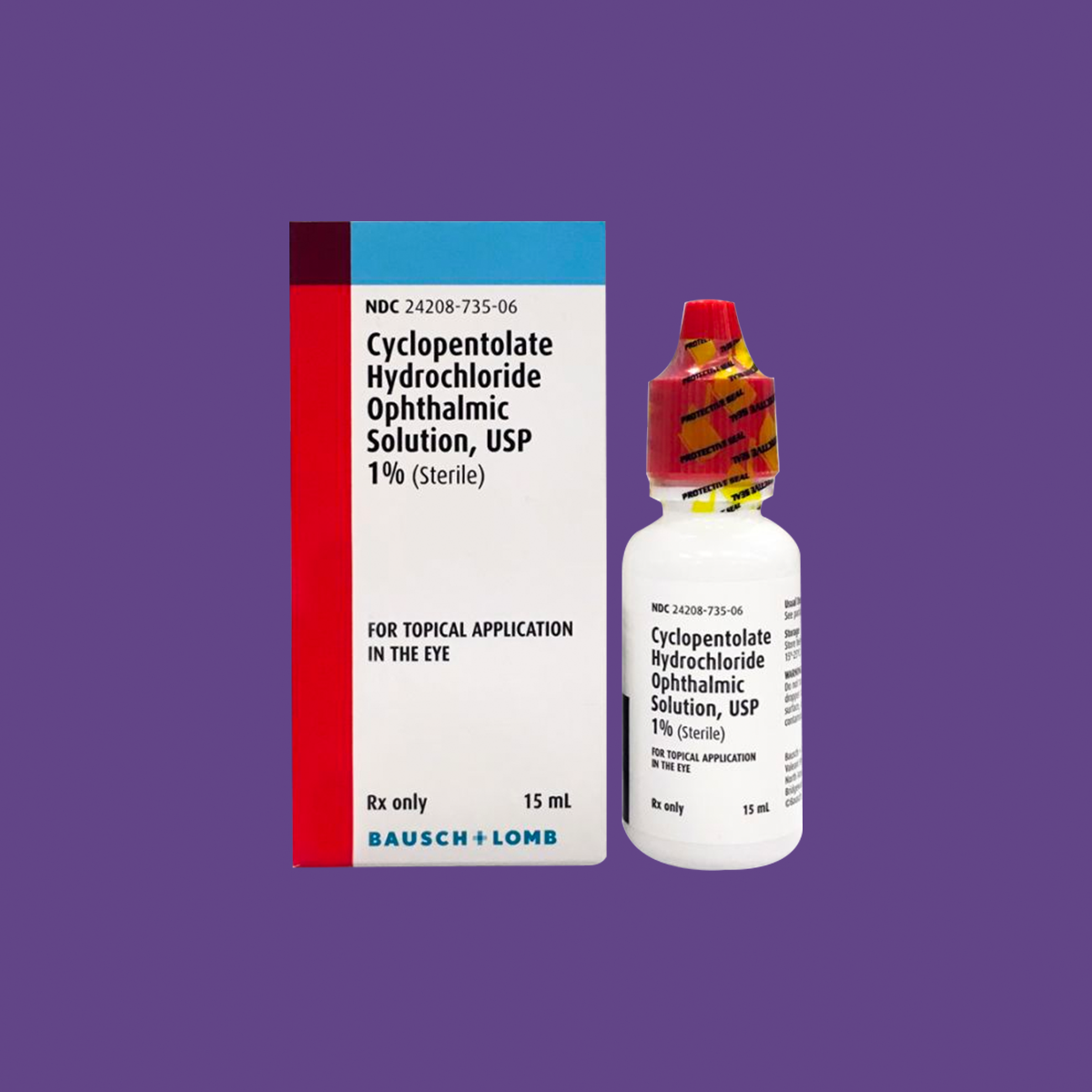 Cyclopentolate Ophthalmic Solution 1% 15mL - Bausch & Lomb