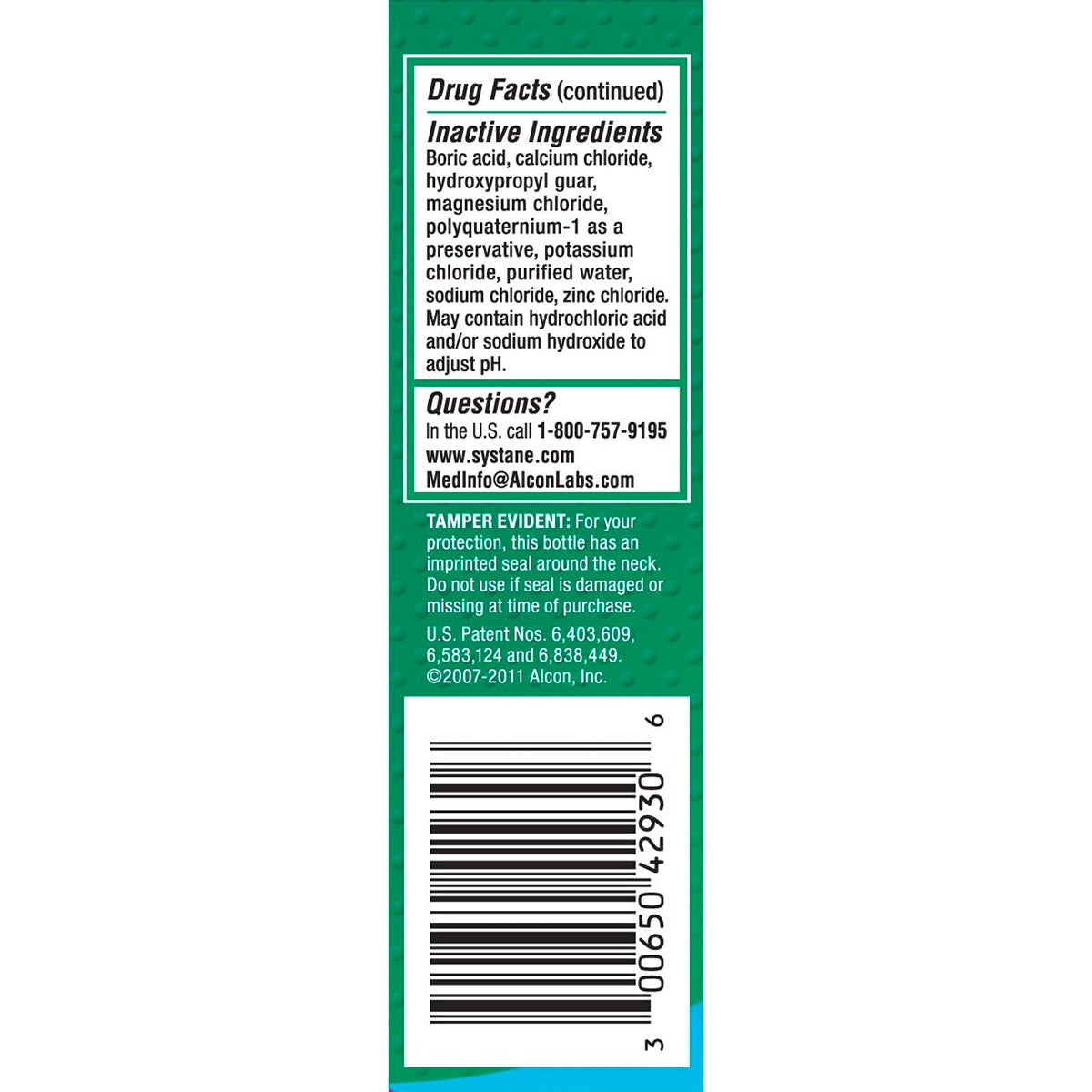 Systane Original Lubricant Eye Drops (30ml)
