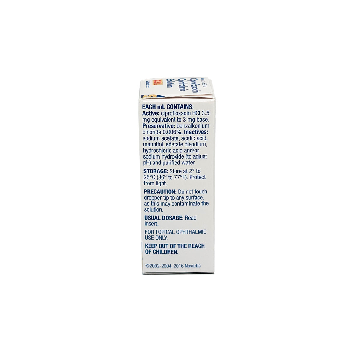 Ciprofloxacin 0.3% 10mL