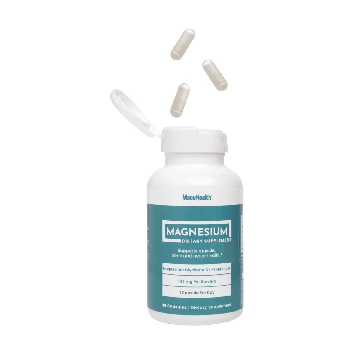 MacuHealth Magnesium Glycinate & L-Threonate Supplement