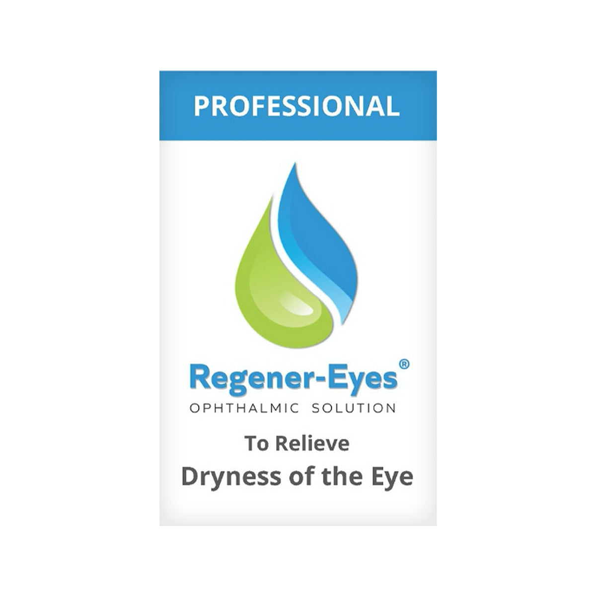 Regener-eyes PRO Eye Drops (3mL Bottle, 3-4 Week Supply)