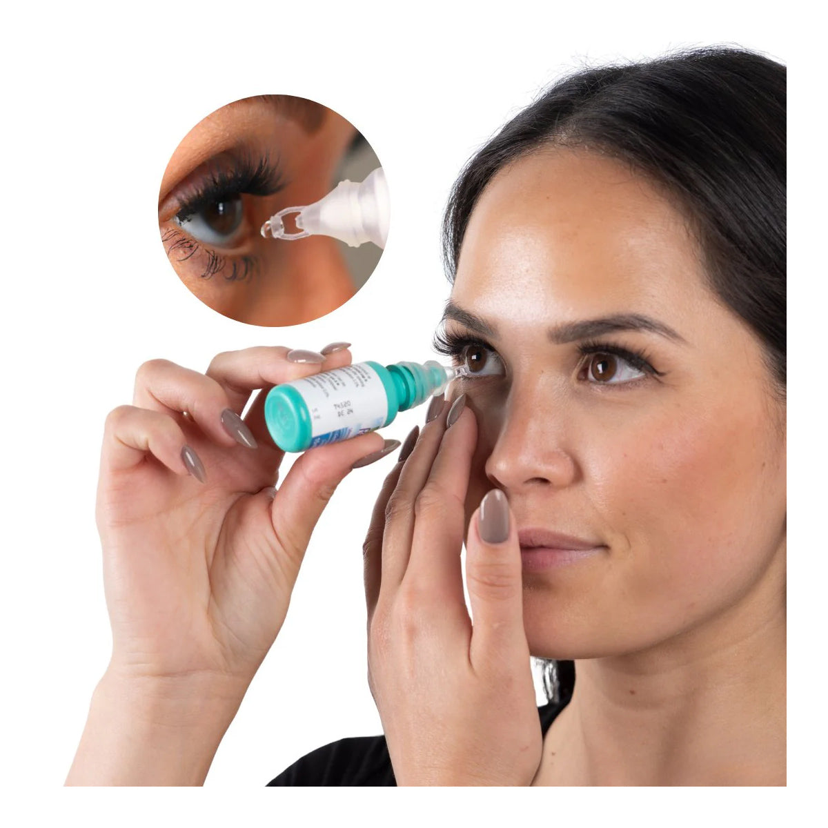 Precision Dropper Eye Drop Assist Device – Mess-Free Eyedrop – Compatible with Most Bottles -