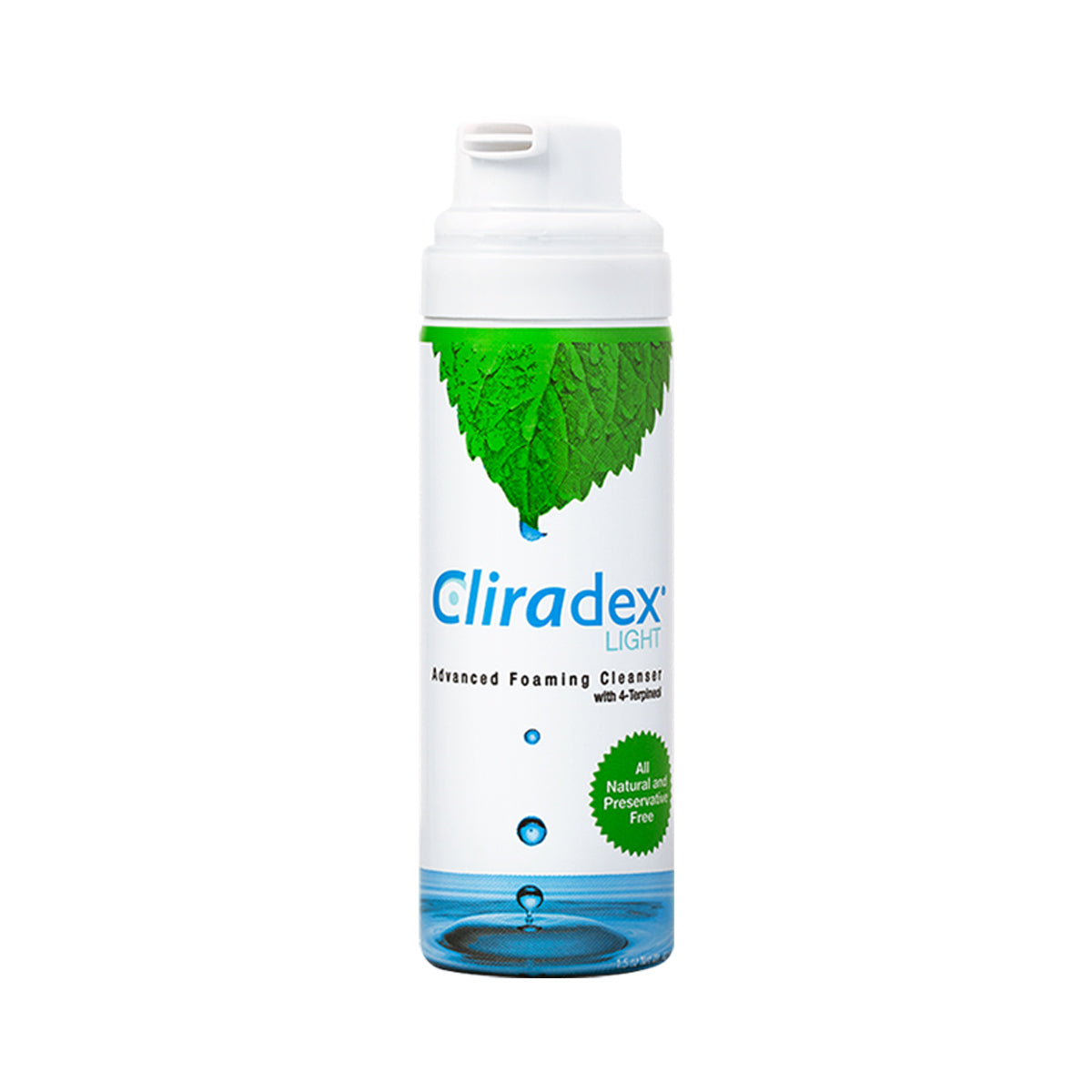 Cliradex Light Foam - Eyelash & Eyelid Cleanser - Tea Tree Oil Extract Foam