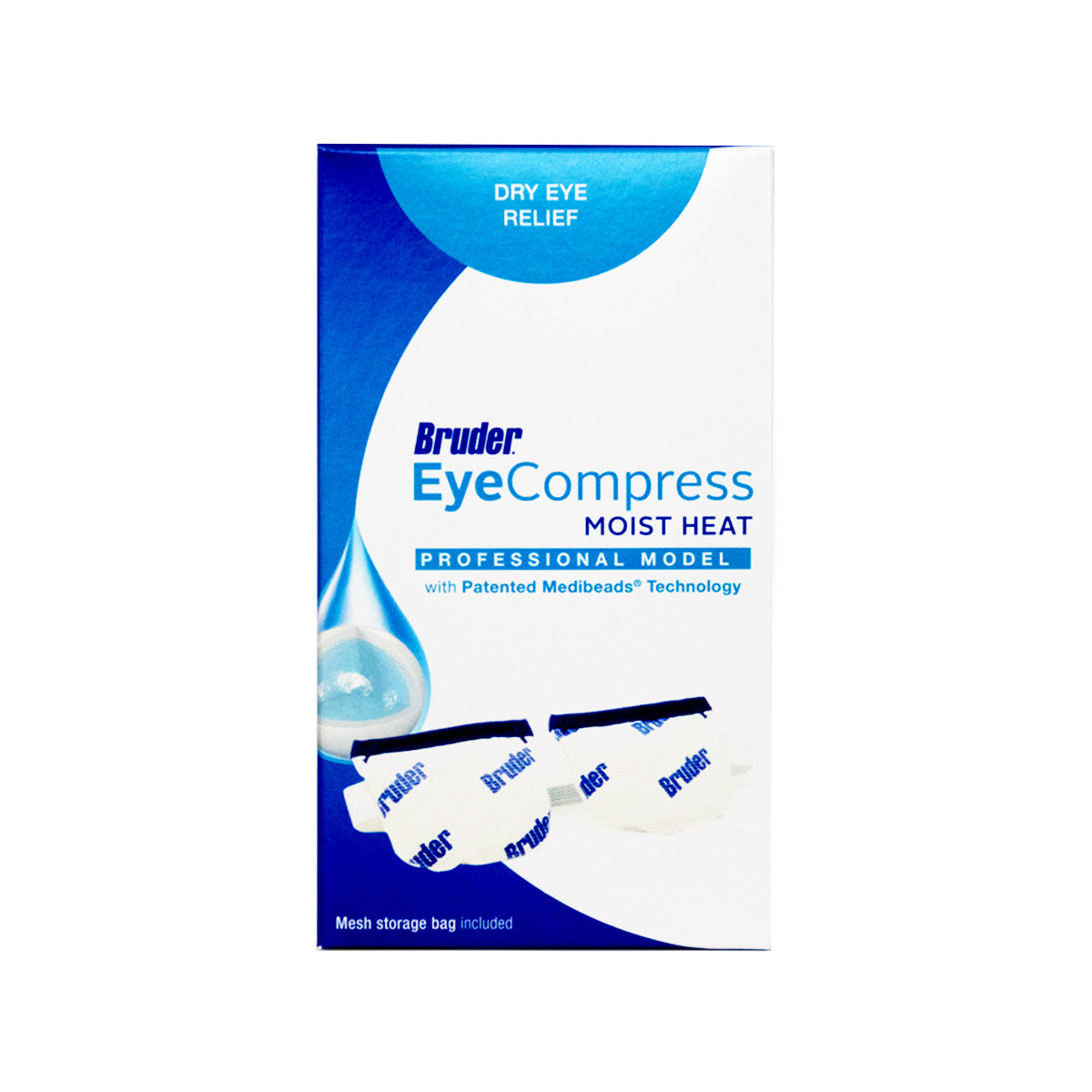 Bruder Eye Compress Moist Heat Professional Model for Dry Eyes