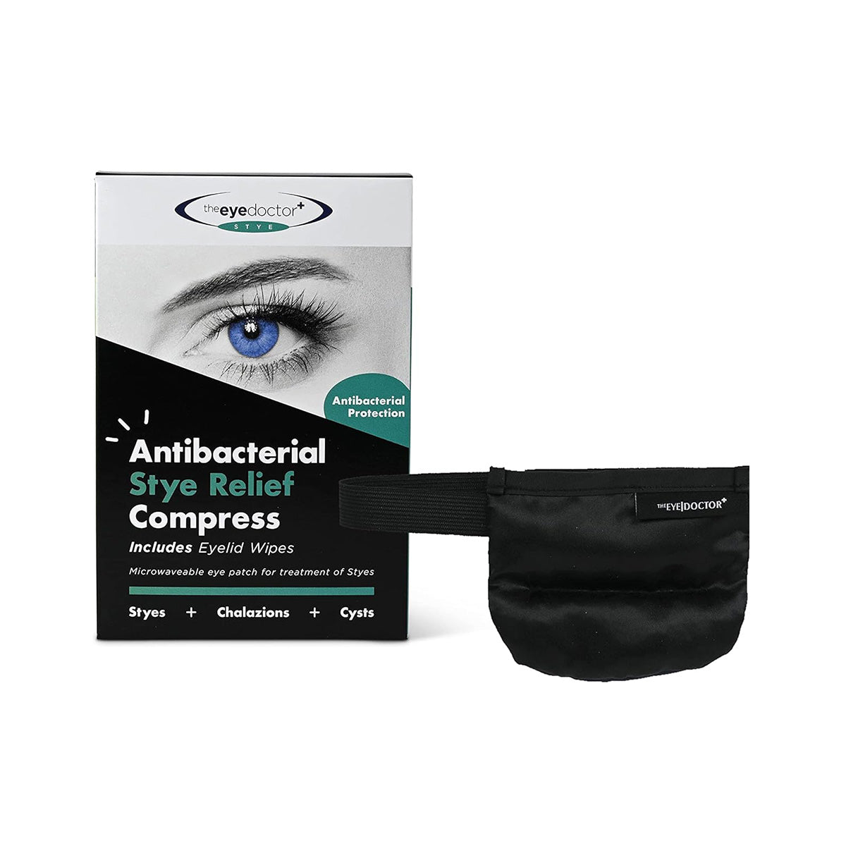 The Eye Doctor Stye Relief Compress - Reusable Microwaveable Hot Eye Patch Mask - Treatment of Stye