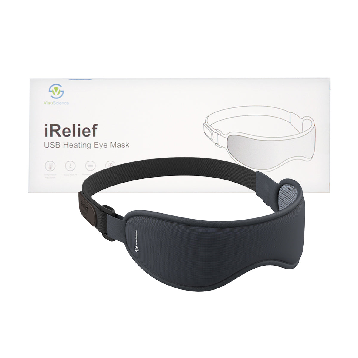 I-Relief USB Eye Heat Mask with removable insert