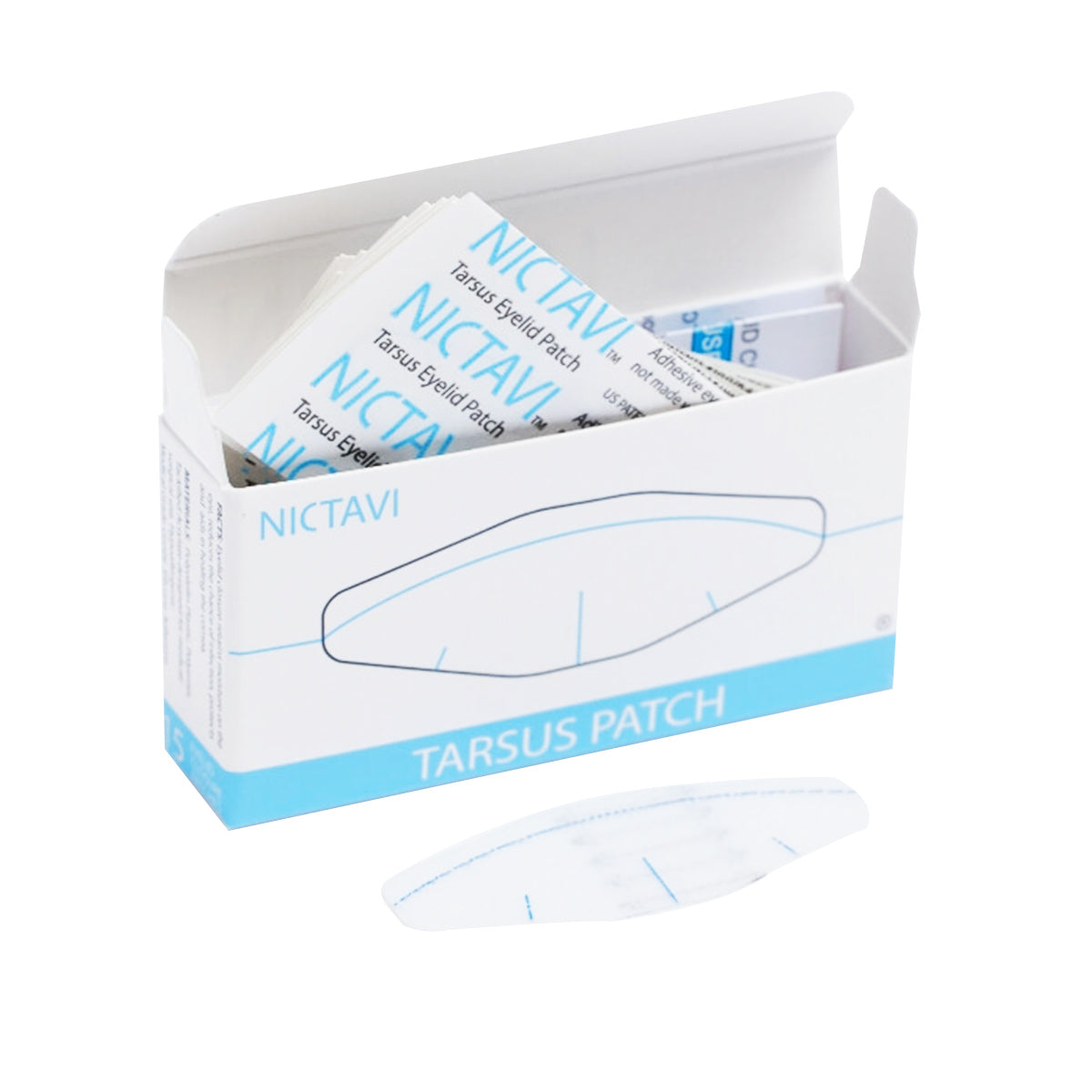 Nictavi Disposable Device for Nighttime Eye Lid Closure (15ct)