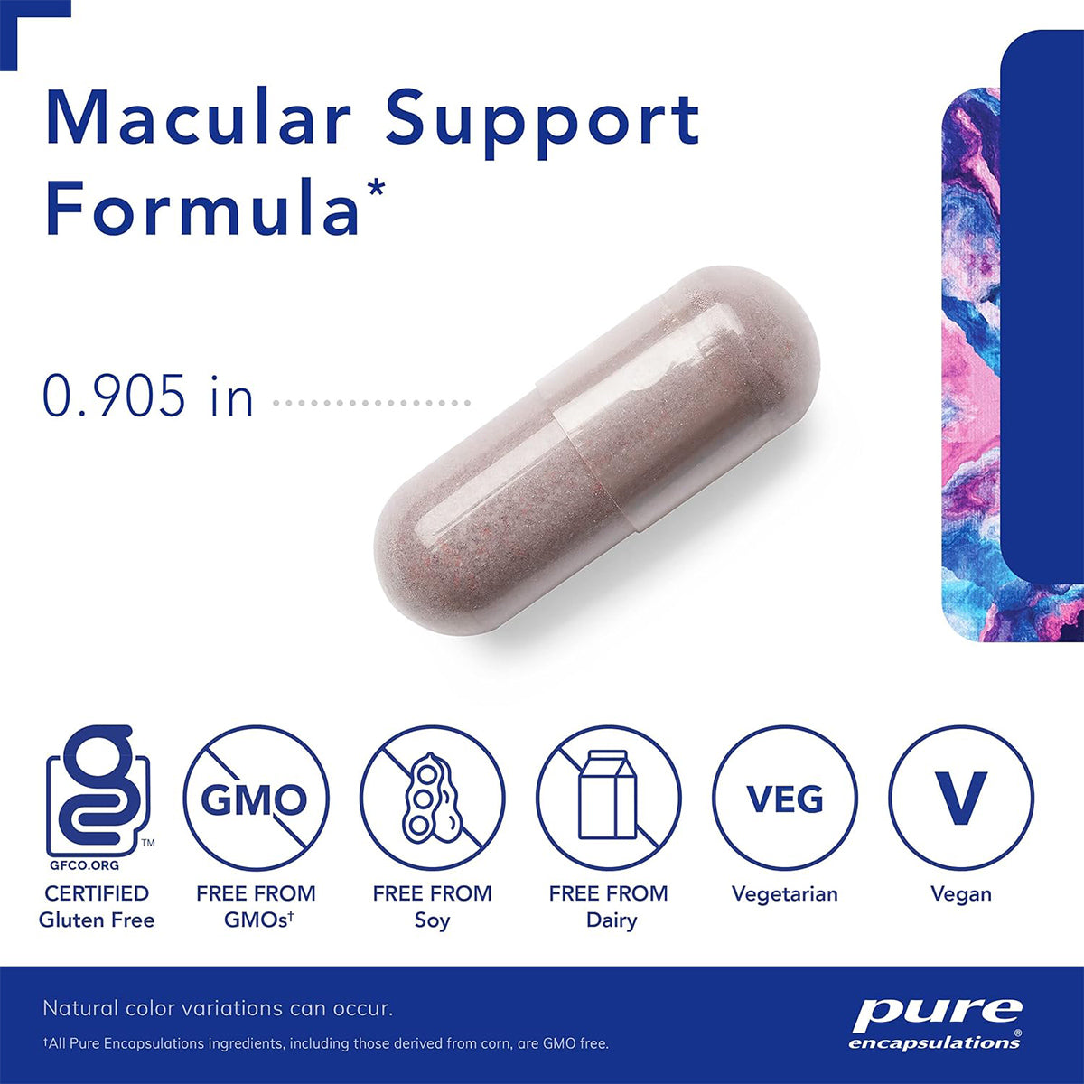 Pure Encapsulations Macular Support Antioxidant Formula (120 ct.) 2 Month Supply