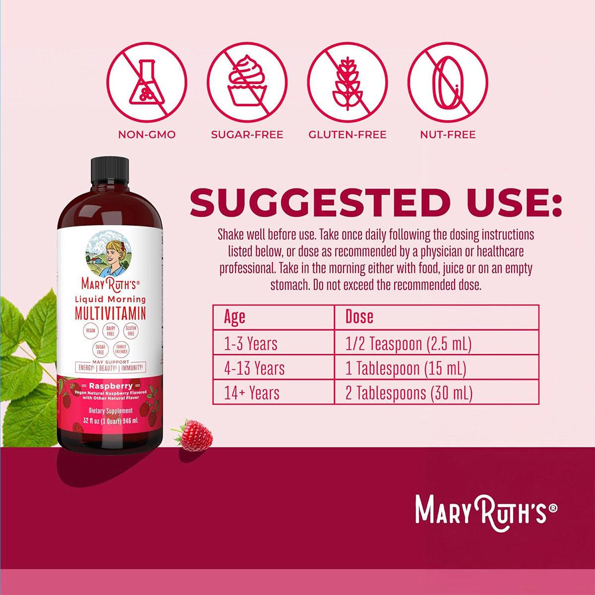 Mary Ruth's Liquid Morning Multivitamin (30 oz)