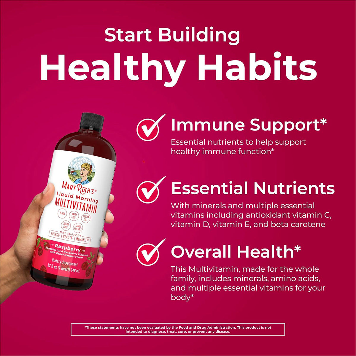 Mary Ruth's Liquid Morning Multivitamin (30 oz)