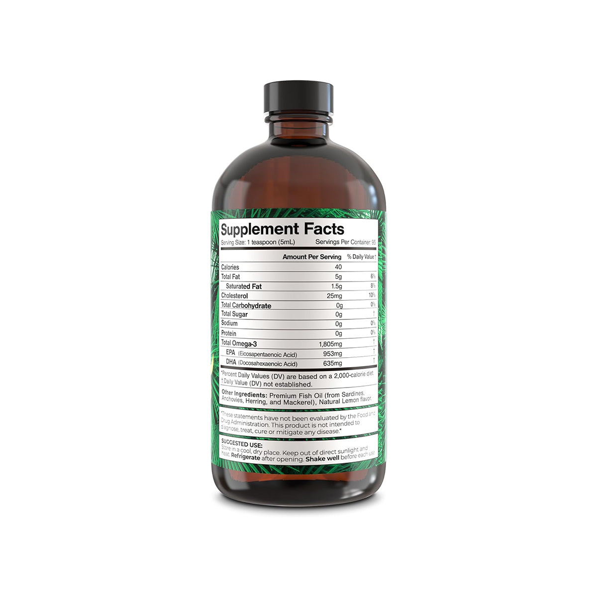 Tropical Oasis Premium Omega-3 Max (16 oz) 3 Month Supply