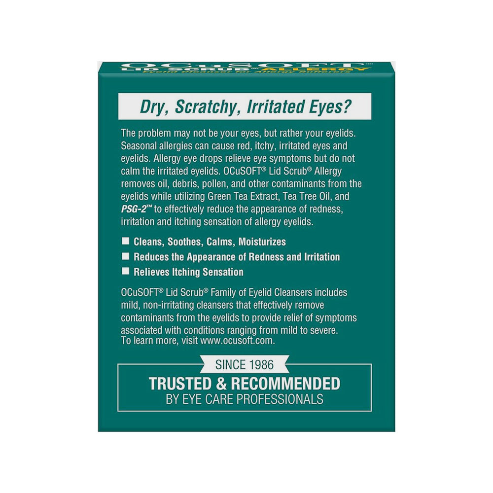 Tea Tree Eyelid Cleaners for Irritation Relief
