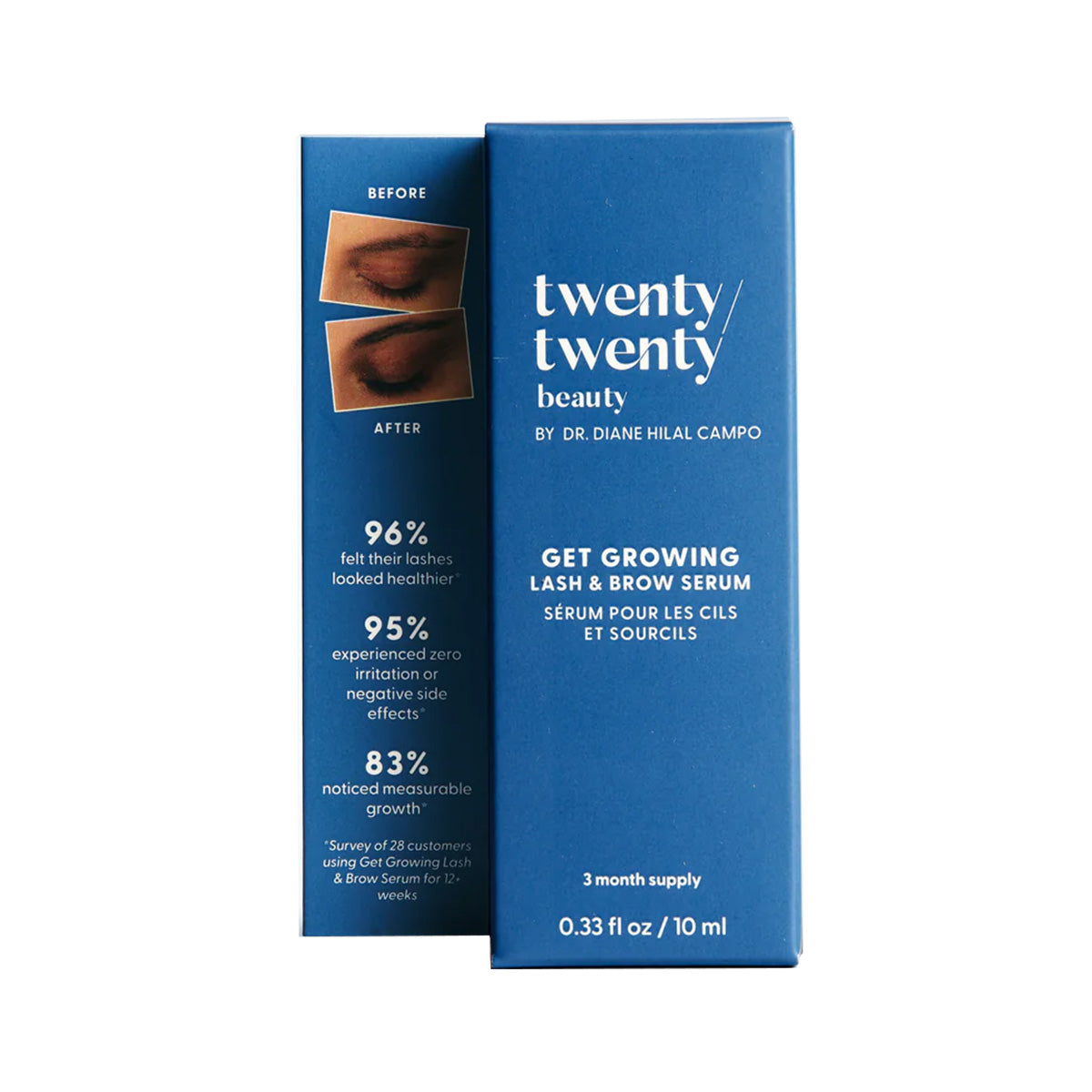 Twenty Twenty - Get Growing Lash & Brow Enhancing Serum (10ml Bottle)