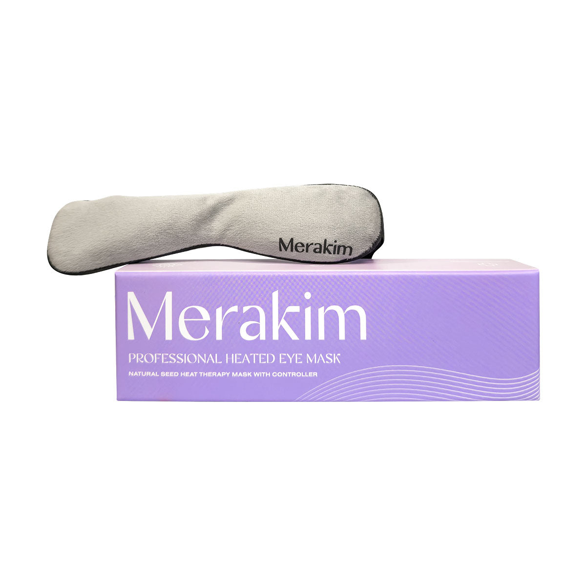 Mirakim Professional USB Heat Eye Mask – Adjustable Warm Compress for Dry Eyes, Fatigue Relief, and Tear Film Support