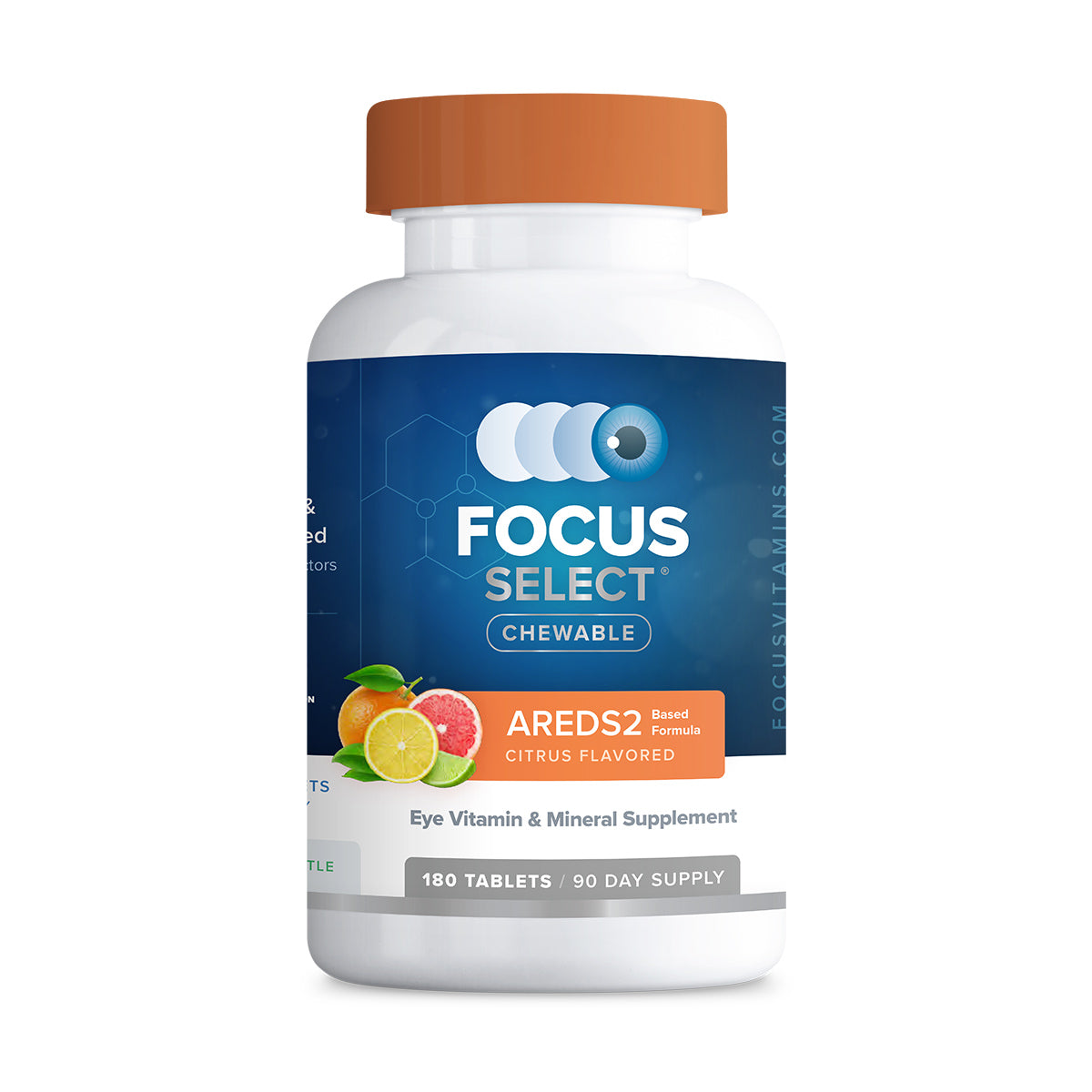 Focus Select Citrus Chewable AREDS2 Based Formula (90-day Supply)