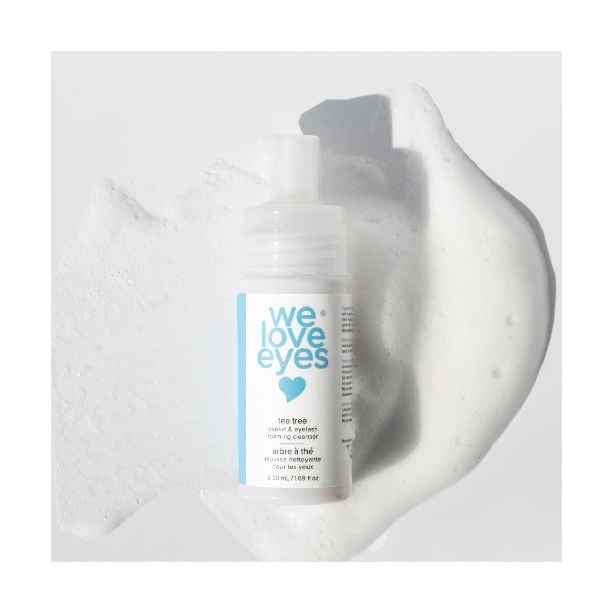 We Love Eyes: Tea Tree Eyelid Foaming Cleanser