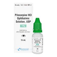 Pilocarpine, 1%, 15mL, Somerset