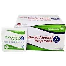 Alcohol Prep Pad, Sterile, Lrg 200/Box