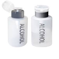 Alcohol Pump Dispenser Bottle