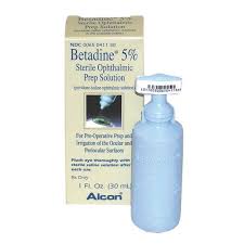 Betadine Ophthalmic Solution, 5%, 30mL, Alcon