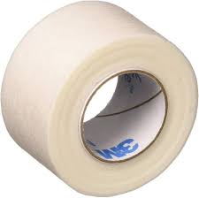 Paper Tape (Micropore), 1" x 10 Yards, 12/Rolls/Box