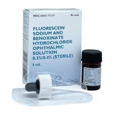 Fluorescein Sodium 0.3% and Benoxinate Hydrochloride (5mL) - Bausch + Lomb