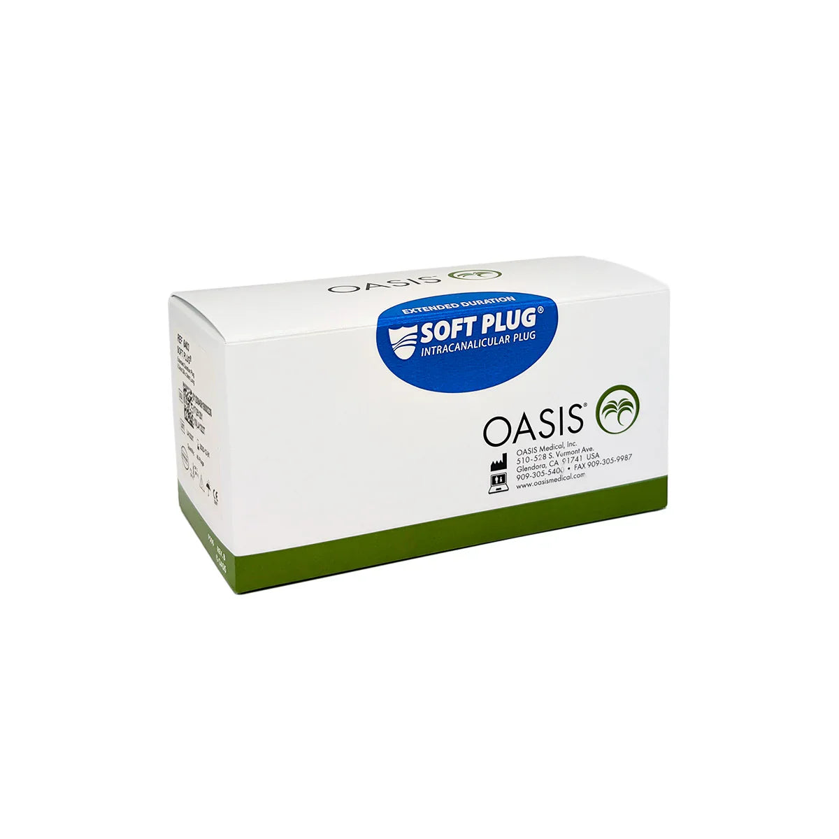 OASIS Medical SOFT PLUG 90 Day 40 pack 0.3mm DIA