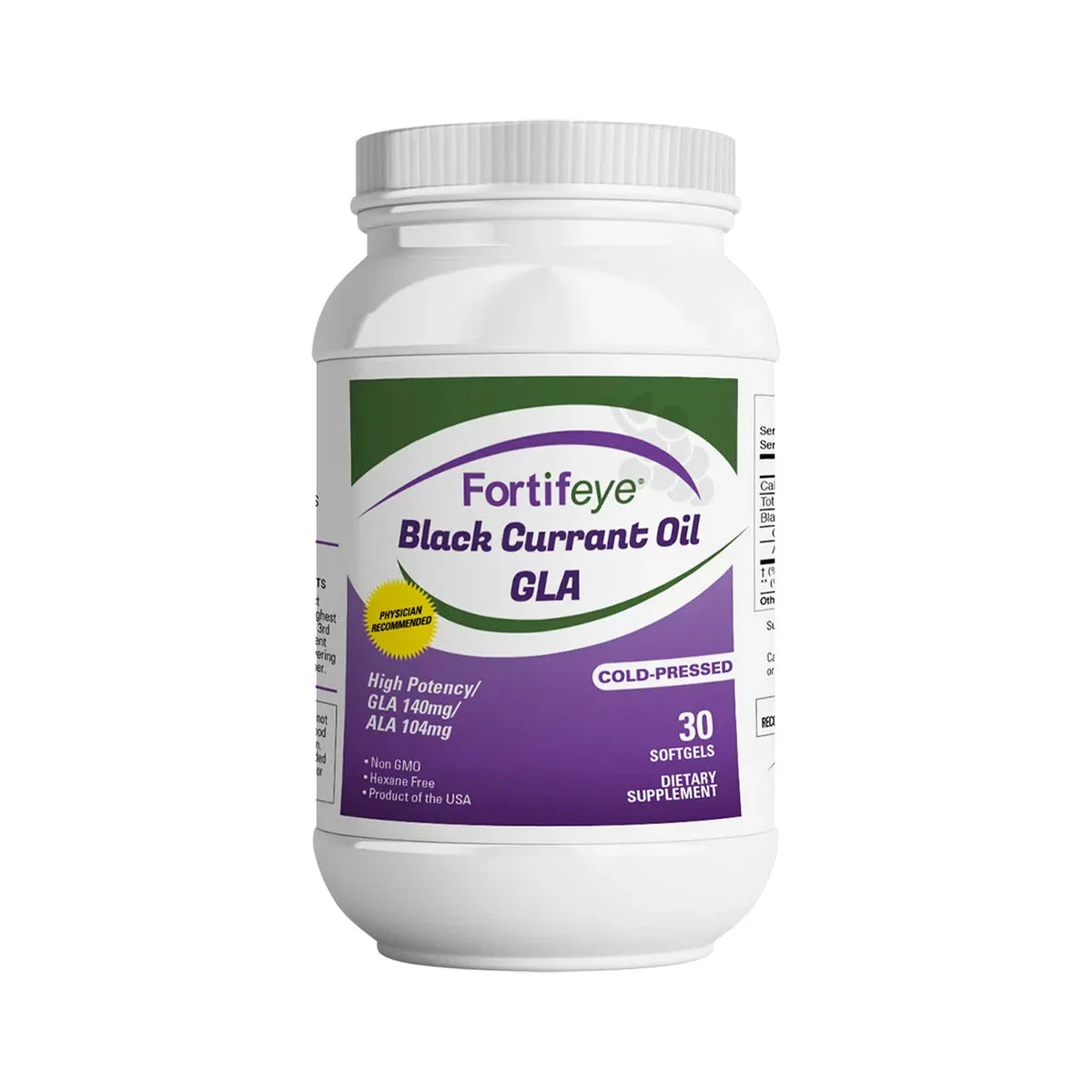 Fortifeye Black Currant Seed Oil-GLA, 30ct
