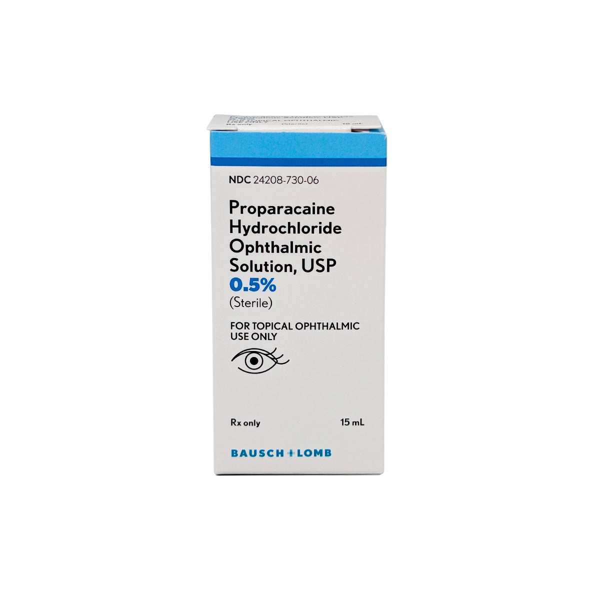 Proparacaine 0.5%, 15mL Bausch + Lomb