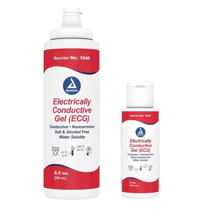 ECG - Electrically Conductive Gel - 2oz/Bt - 72/Box at Stag Medical - Eye Care, Ophthalmology and Optometric Products. Shop and save on Proparacaine, Tropicamide and More at Stag Medical & Eye Care Supply