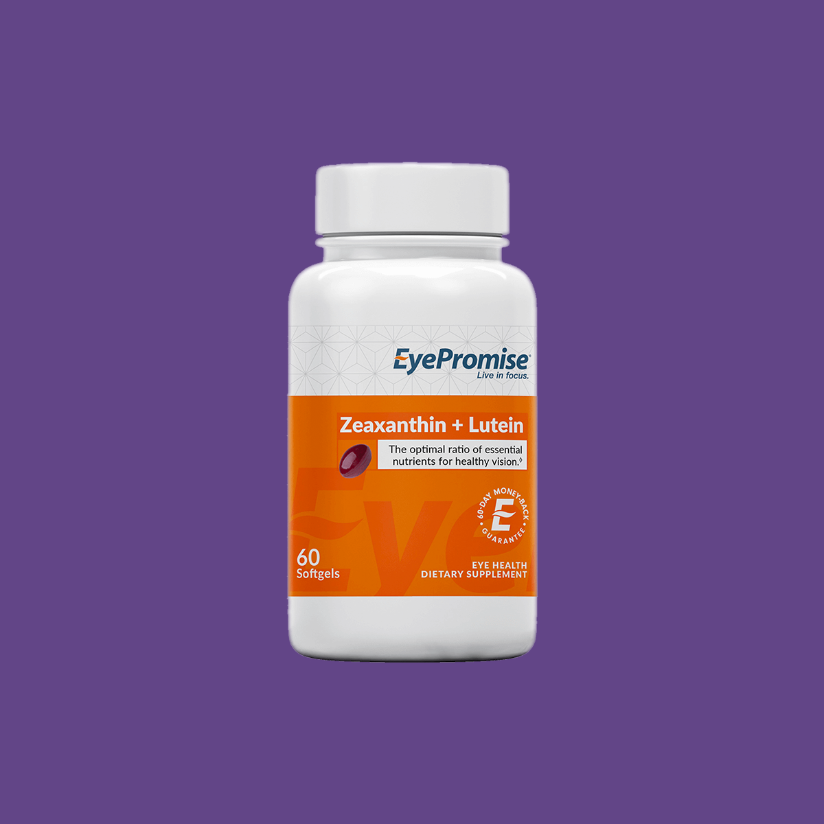 EyePromise Zeaxanthin + Lutein Eye Vitamin - 60 Softgels